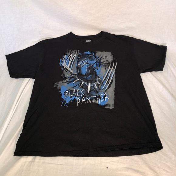 Marvel Other - Marvel Black Panther Graphic SS Shirt Size XXL